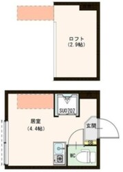 スクリーア永福の物件間取画像